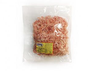 Треска соломка с перцем: Кальмар стружка со вкусом краба (розовая)