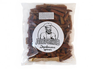 Ведро Ржаные гренки со вкусом свежего томата: Деревенские гренки с аджикой