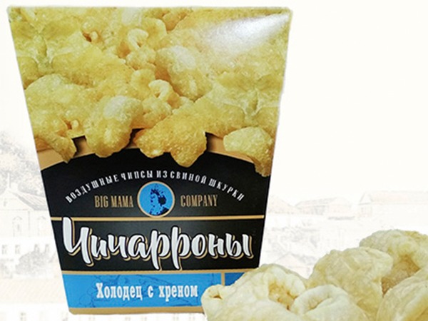 Чичарроны со вкусом холодца и хрена в Реутове