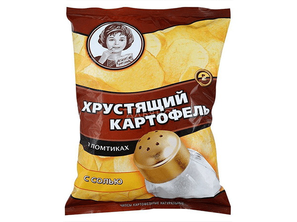 Картофельные чипсы "Девочка" 160 гр. в Реутове