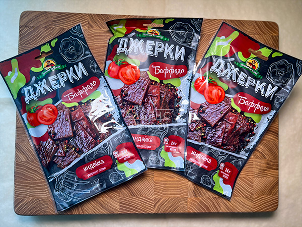 Джерки из индейки "Баффало" 45 гр. в Реутове