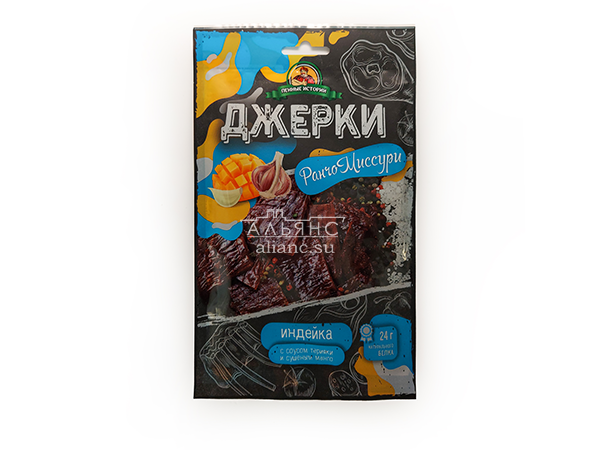 Джерки из индейки "Ранчо Миссури" 45 гр. в Реутове