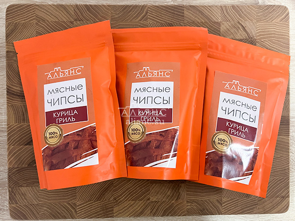 Мясо (АЛЬЯНС) вяленое курица "Гриль" 50 гр. в Реутове