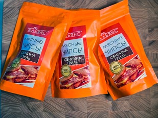 Чипсы: Мясо (АЛЬЯНС) вяленое свинина 