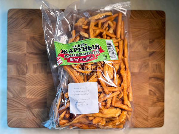 Жареный сыр "ВКУСНЯШКА" (Оливковый) 500гр. в Реутове