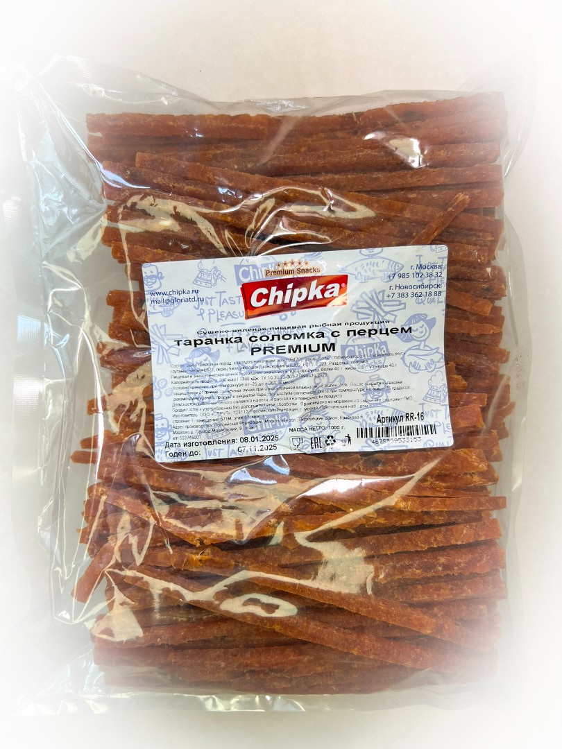 Таранка с перцем (соломка) (Chipka ПРЕМИУМ) в Реутове