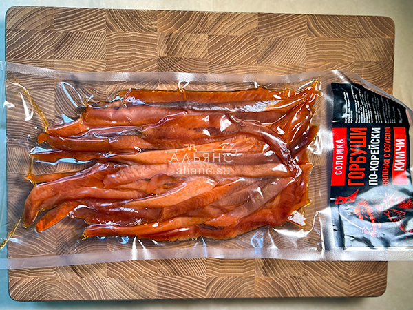 Горбуша соломка по-корейски в Реутове