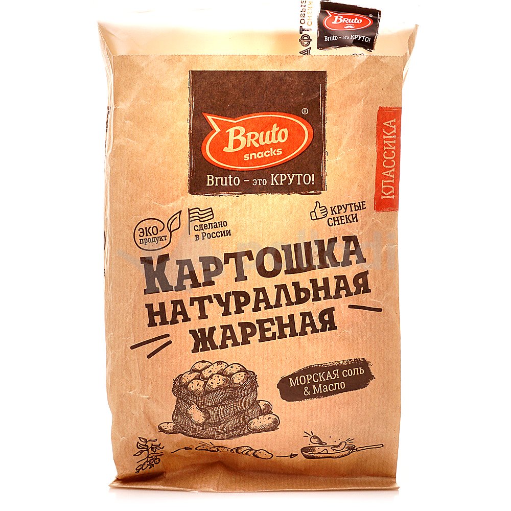Картофель «Бруто» с солью 70 гр. в Реутове
